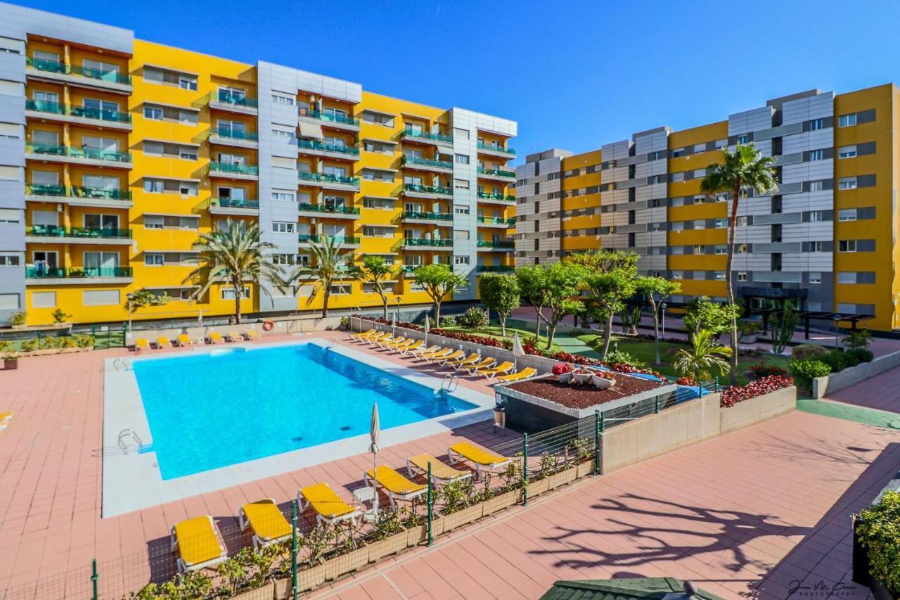 Flatguest Ramblas Golf 6C - Parking + Pool + Gym Las Palmas Buitenkant foto